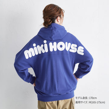 【WEB限定】バックロゴパーカー（大人用）【WebLimited】 青 商品画像