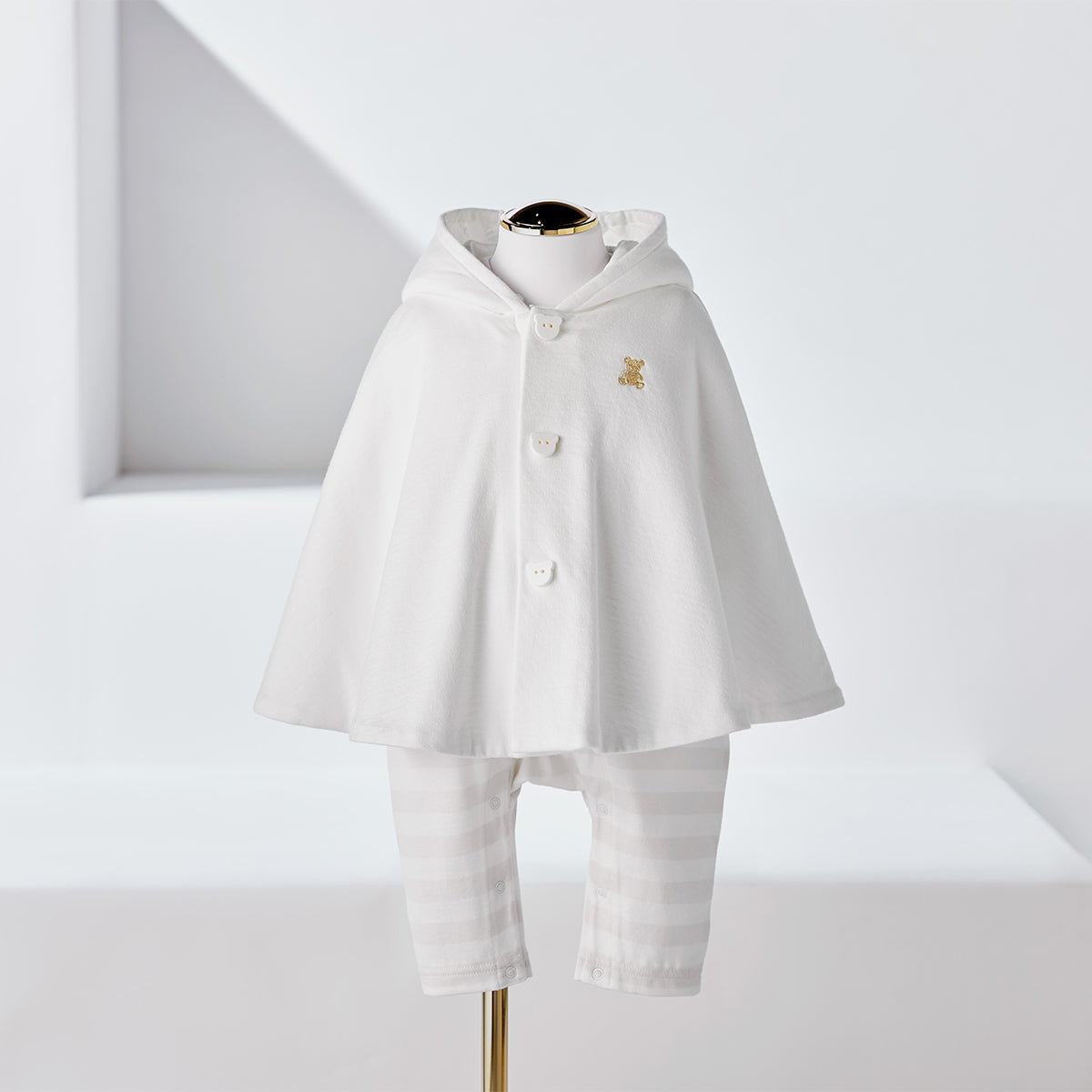 [골드 라벨] Umishima Cotton Poncho