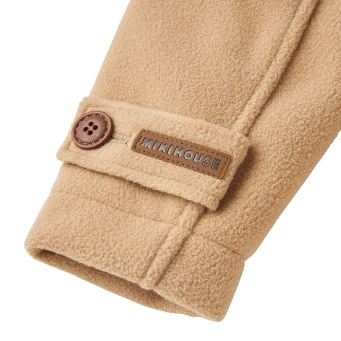 フリースダッフルコート