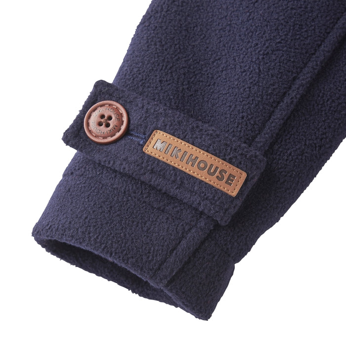 フリースダッフルコート