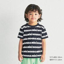 WEB限定】総柄ロゴ半袖Tシャツ【WebLimited】 – ミキハウス