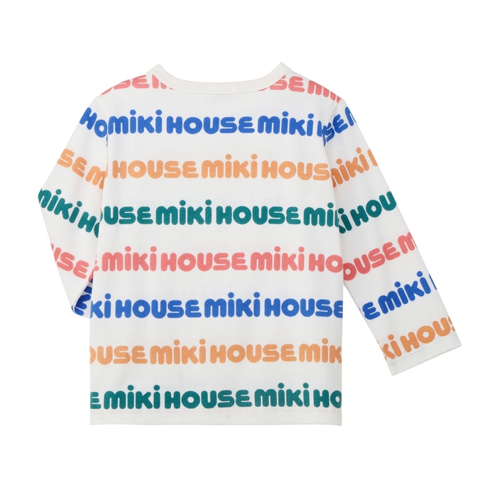 【WEB限定】総柄ロゴ長袖Ｔシャツ【WebLimited】