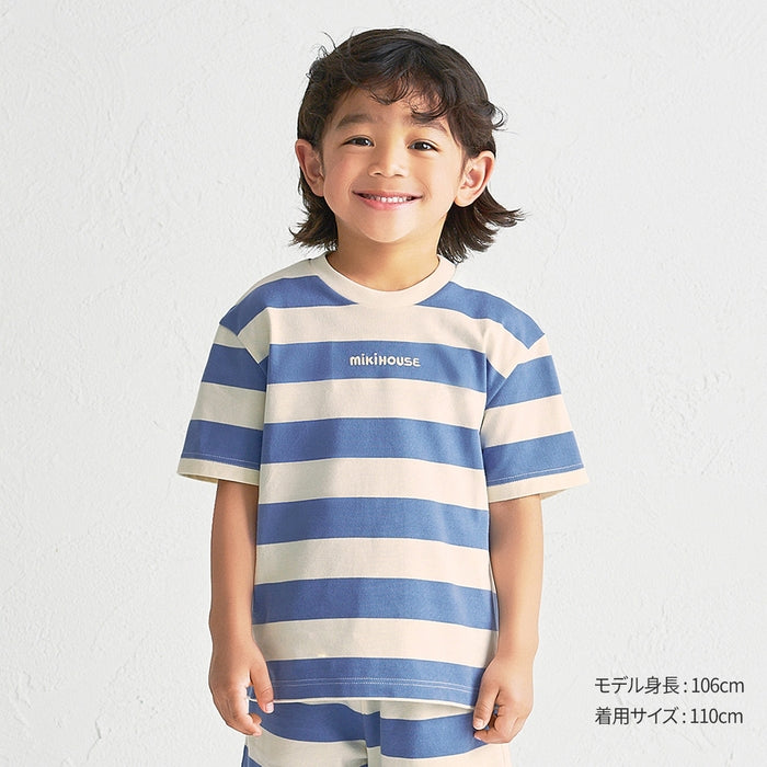 WEB限定】ボーダー半袖Tシャツ【WebLimited】 – ミキハウス