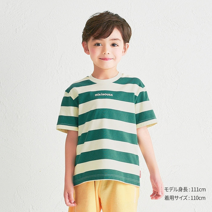 WEB限定】ボーダー半袖Tシャツ【WebLimited】 – ミキハウス