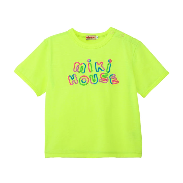 WEB限定】ネオンカラー半袖Tシャツ【WebLimited】 – ミキハウス