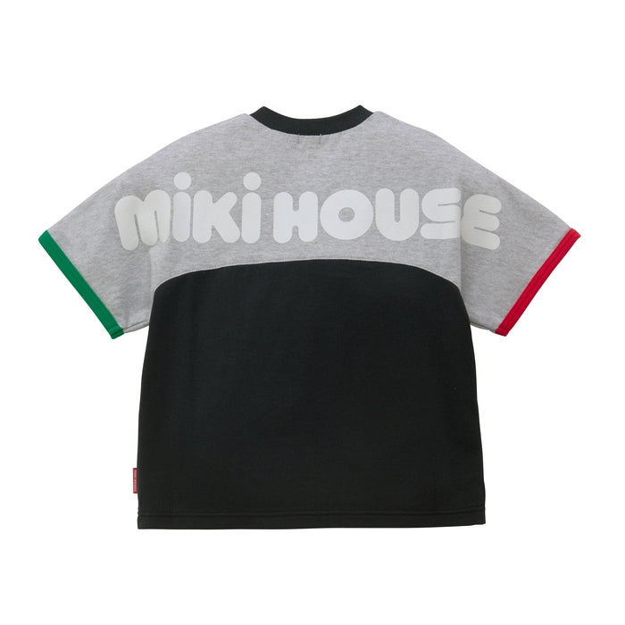 WEB限定】バイカラーバックロゴ半袖Tシャツ【WebLimited