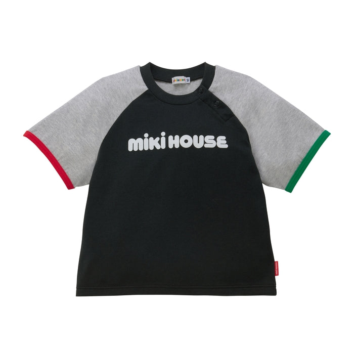 WEB限定】バイカラーバックロゴ半袖Tシャツ【WebLimited