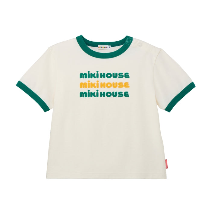 WEB限定】ロゴ半袖Tシャツ【WebLimited】 – ミキハウスオフィシャルサイト