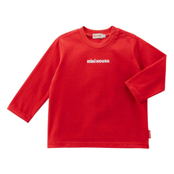 長袖Ｔシャツ 赤 商品画像