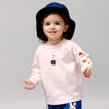 ミキハウス 新品100㎝☆9936円うさこフラワー長袖Tシャツ mikihouse - ミキハウス うさこ ボーダー長袖Tシャツの通販 by Ｙ＇s