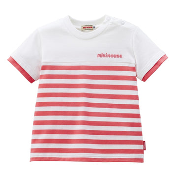 short sleeve t-shirt coral pink 商品画像