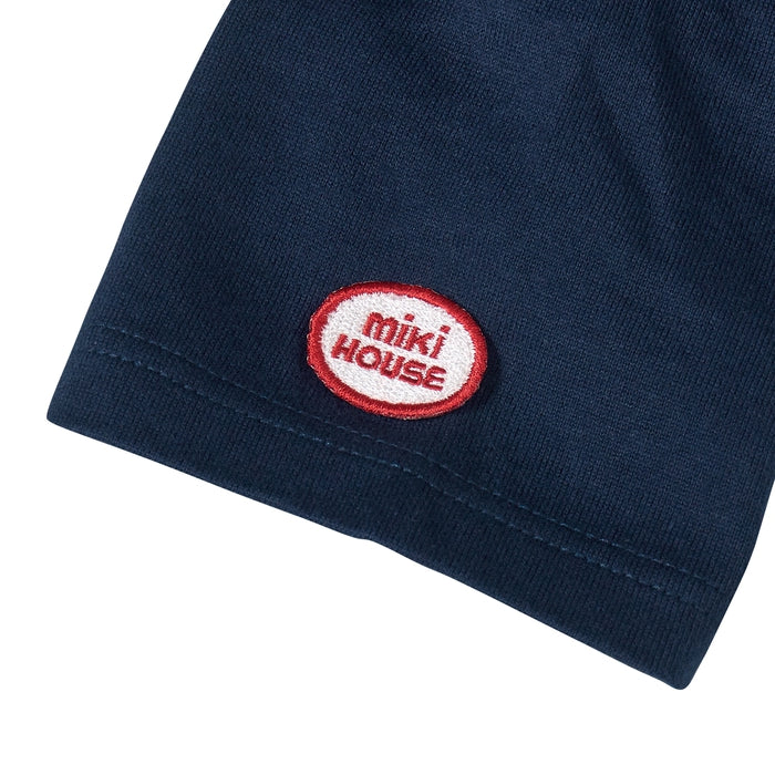 [웹 만] 박스 로고 짧은 슬리브 티셔츠 (어린이를위한)