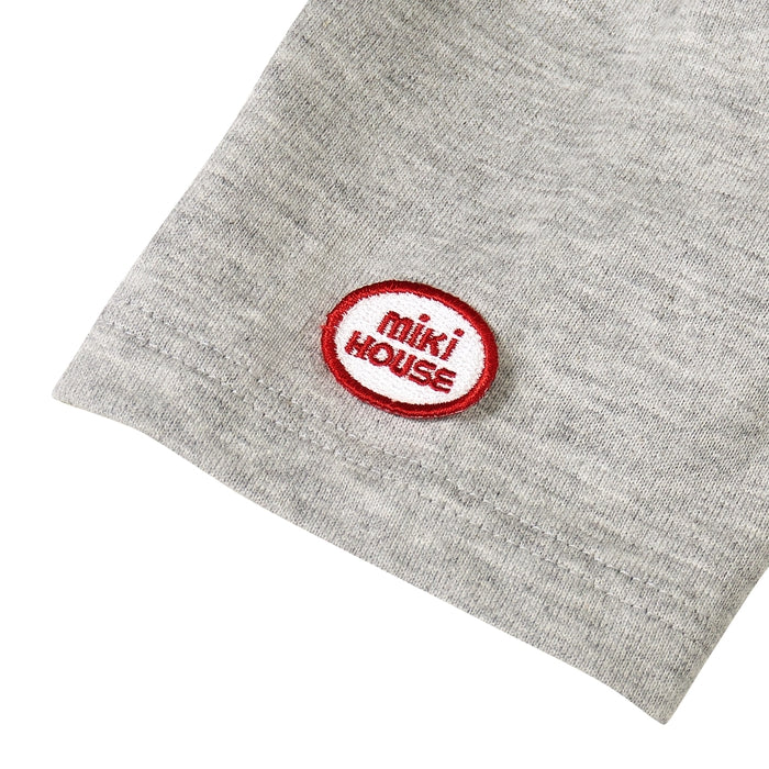 [웹 만] 박스 로고 짧은 슬리브 티셔츠 (어린이를위한)