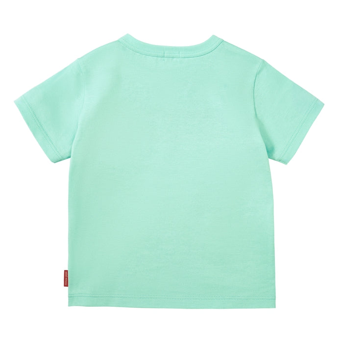 [웹 만] 박스 로고 짧은 슬리브 티셔츠 (어린이를위한)