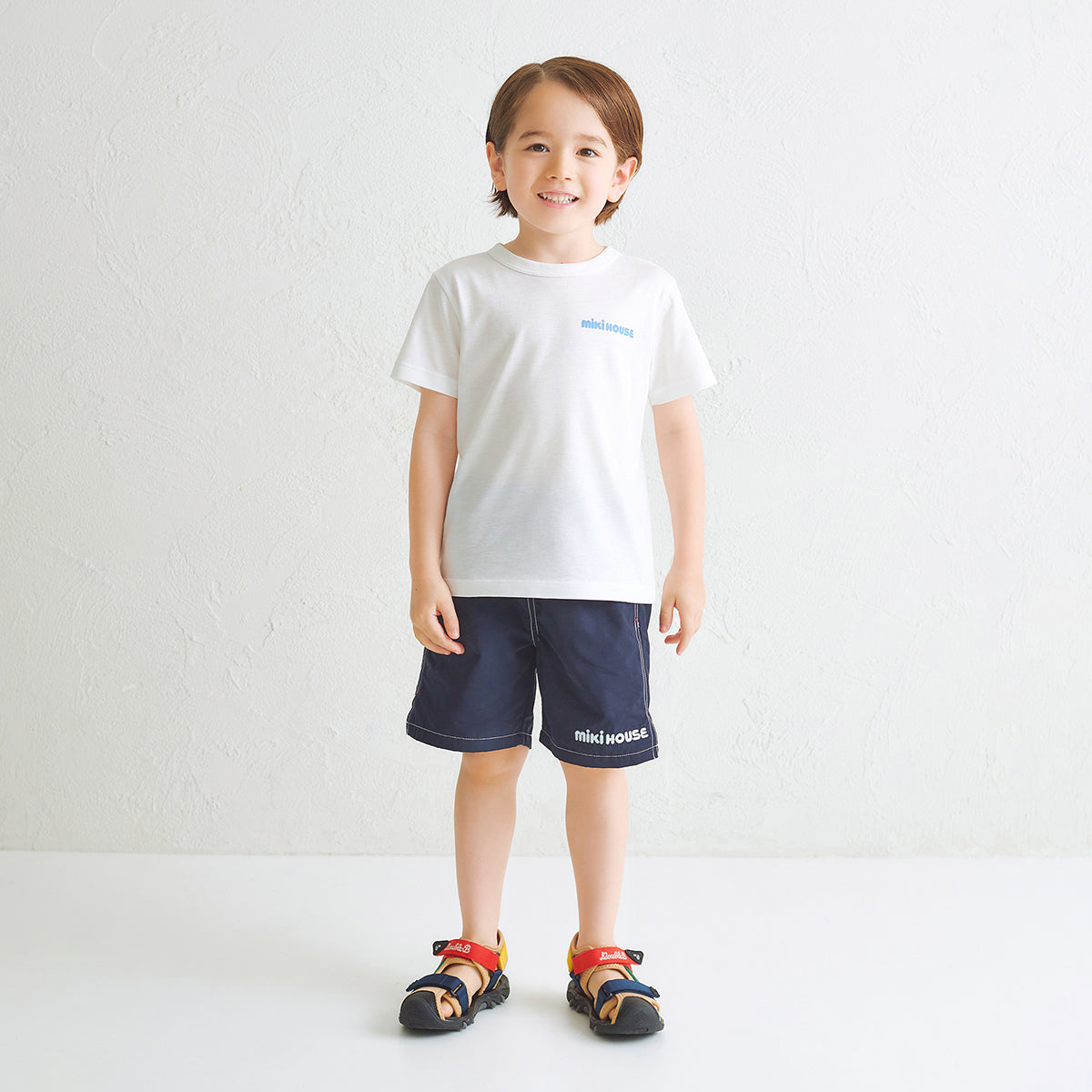 [WEB limited] Short-sleeved T-shirt that feels cool to the touch (for children)