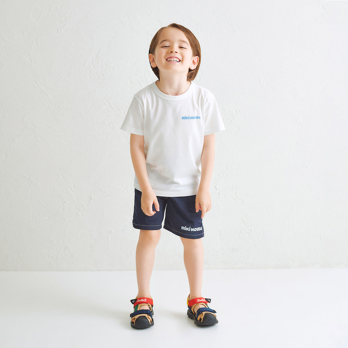 [WEB limited] Short-sleeved T-shirt that feels cool to the touch (for children)