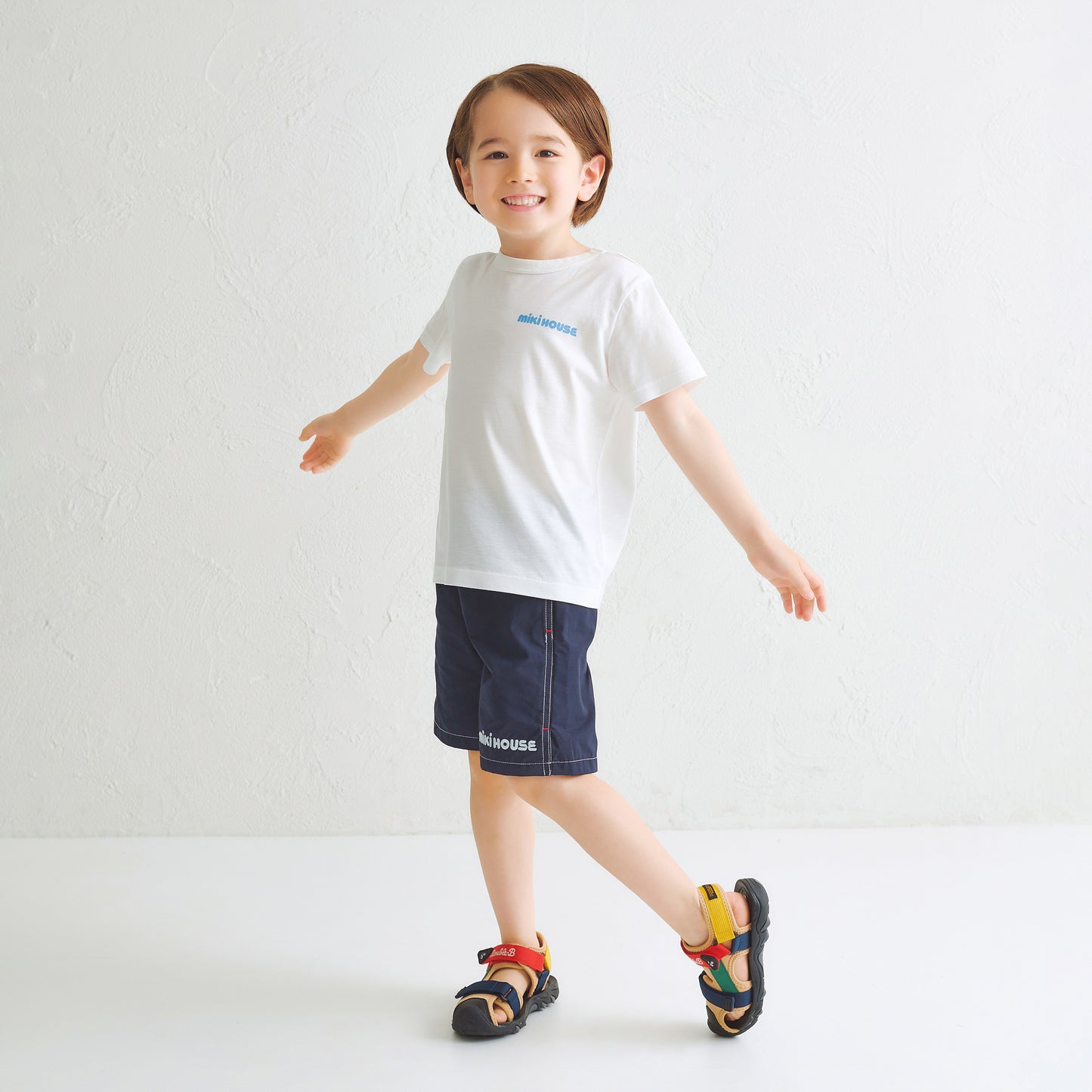 [WEB limited] Short-sleeved T-shirt that feels cool to the touch (for children)