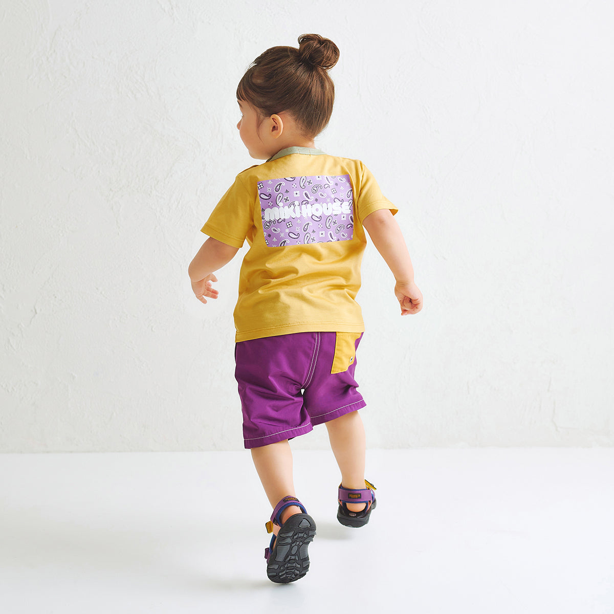 [WEB limited] Short-sleeved T-shirt that feels cool to the touch (for children)