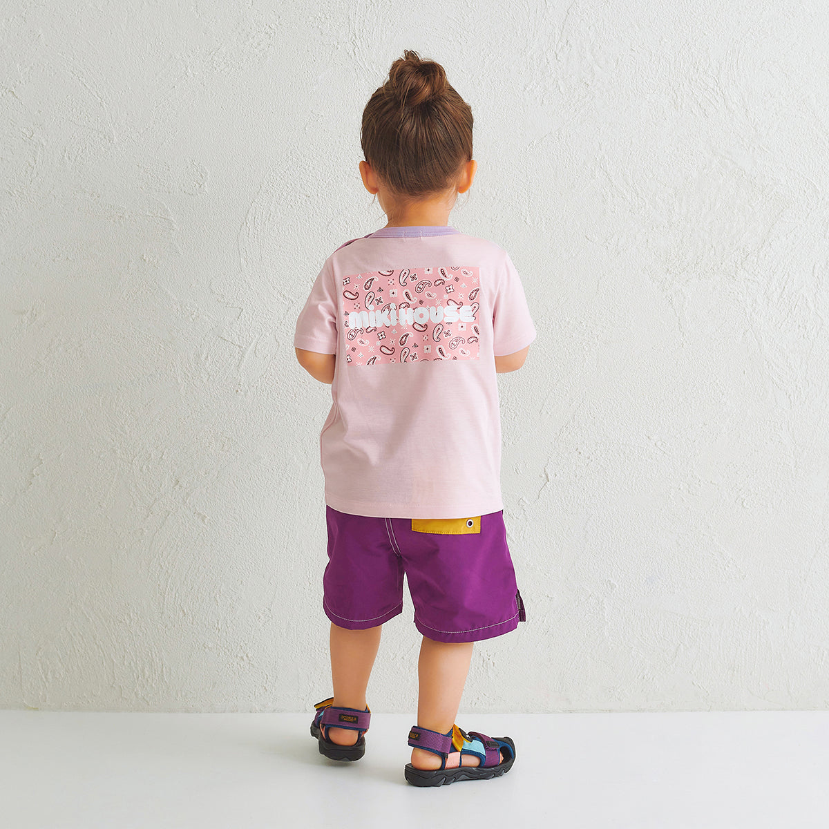 [WEB limited] Short-sleeved T-shirt that feels cool to the touch (for children)