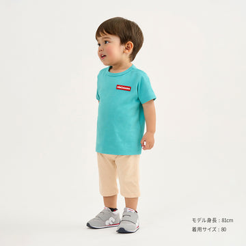 【WEB限定】ワッペンロゴ半袖Ｔシャツ【WebLimited】 ストームブルー 商品画像