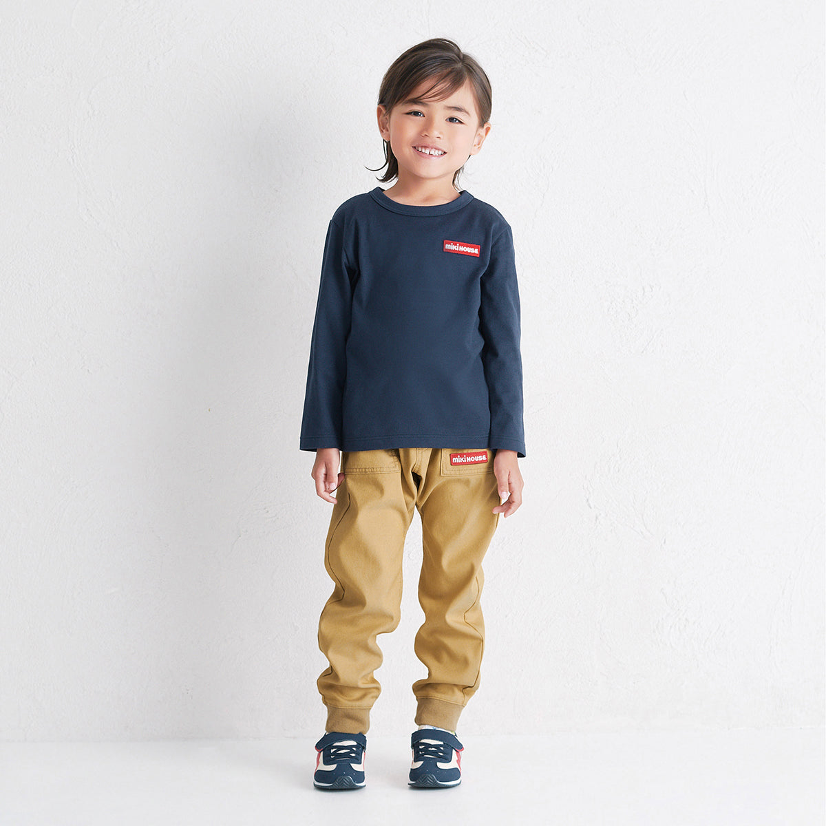 【WEB限定】ワッペンロゴ長袖Ｔシャツ【WebLimited】