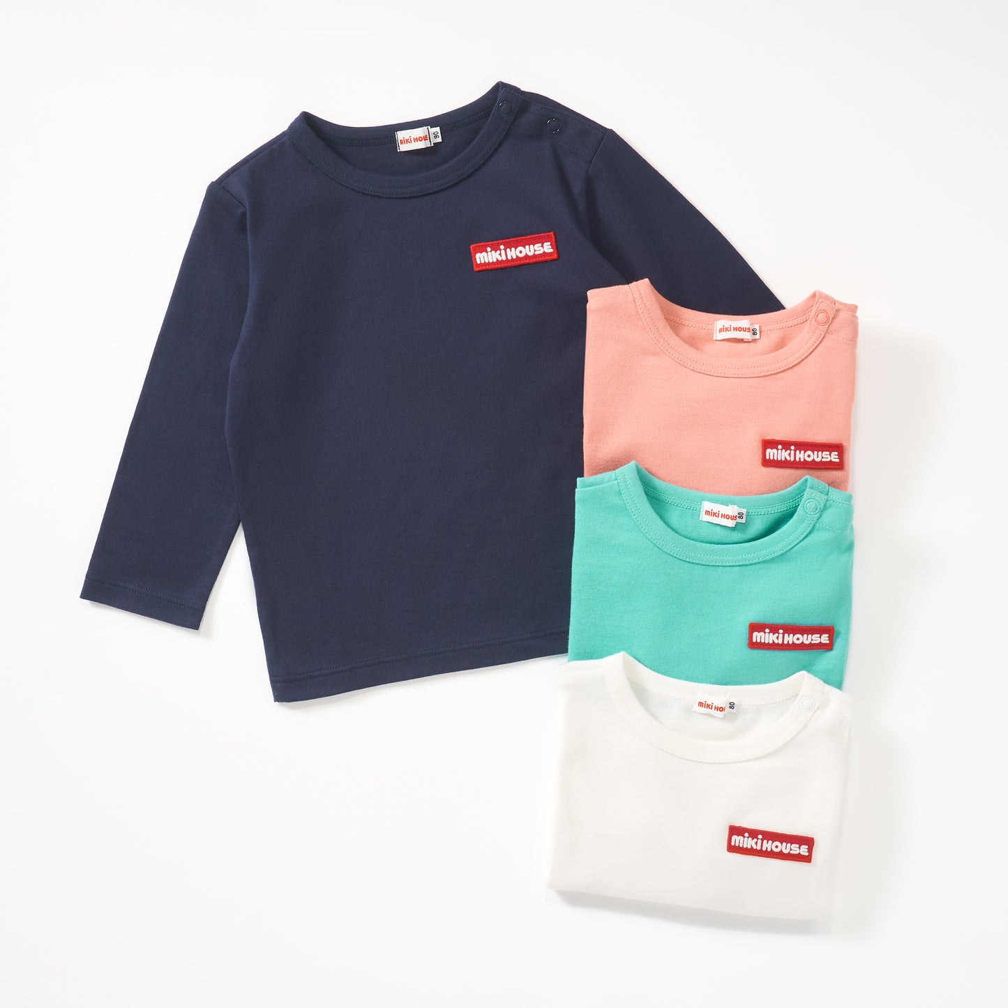 【WEB限定】ワッペンロゴ長袖Ｔシャツ【WebLimited】