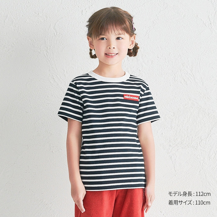 WEB限定】ボーダー半袖Tシャツ【WebLimited】 – ミキハウス