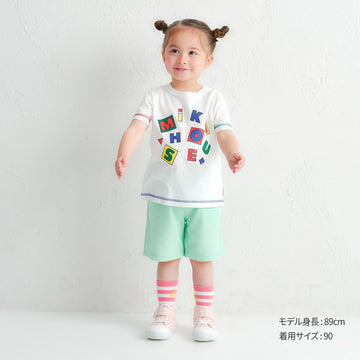 [Special price] Short-sleeved T-shirt (for children) [Delivery date/cancellation/return not possible] white 商品画像