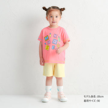[Special price] Short-sleeved T-shirt (for children) [Delivery date/cancellation/return not possible] pink 商品画像