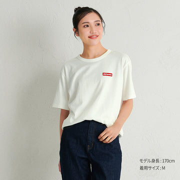 【WEB限定】ワッペンロゴ半袖Ｔシャツ（大人用）【WebLimited】 白 商品画像