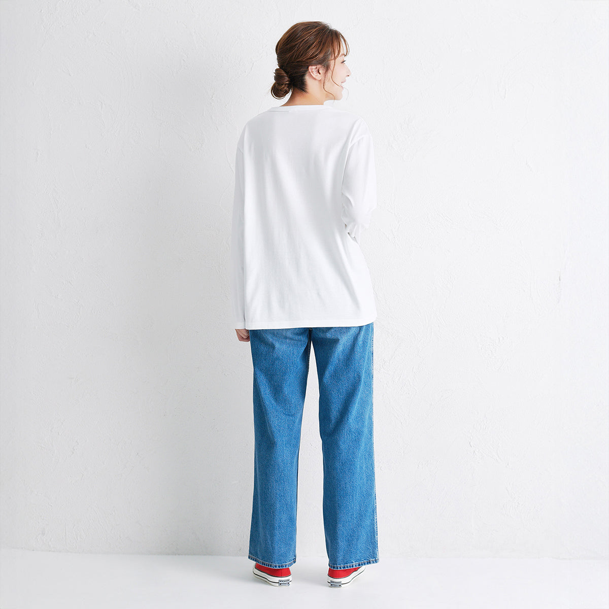 【WEB限定】ワッペンロゴ長袖Ｔシャツ（大人用）【WebLimited】