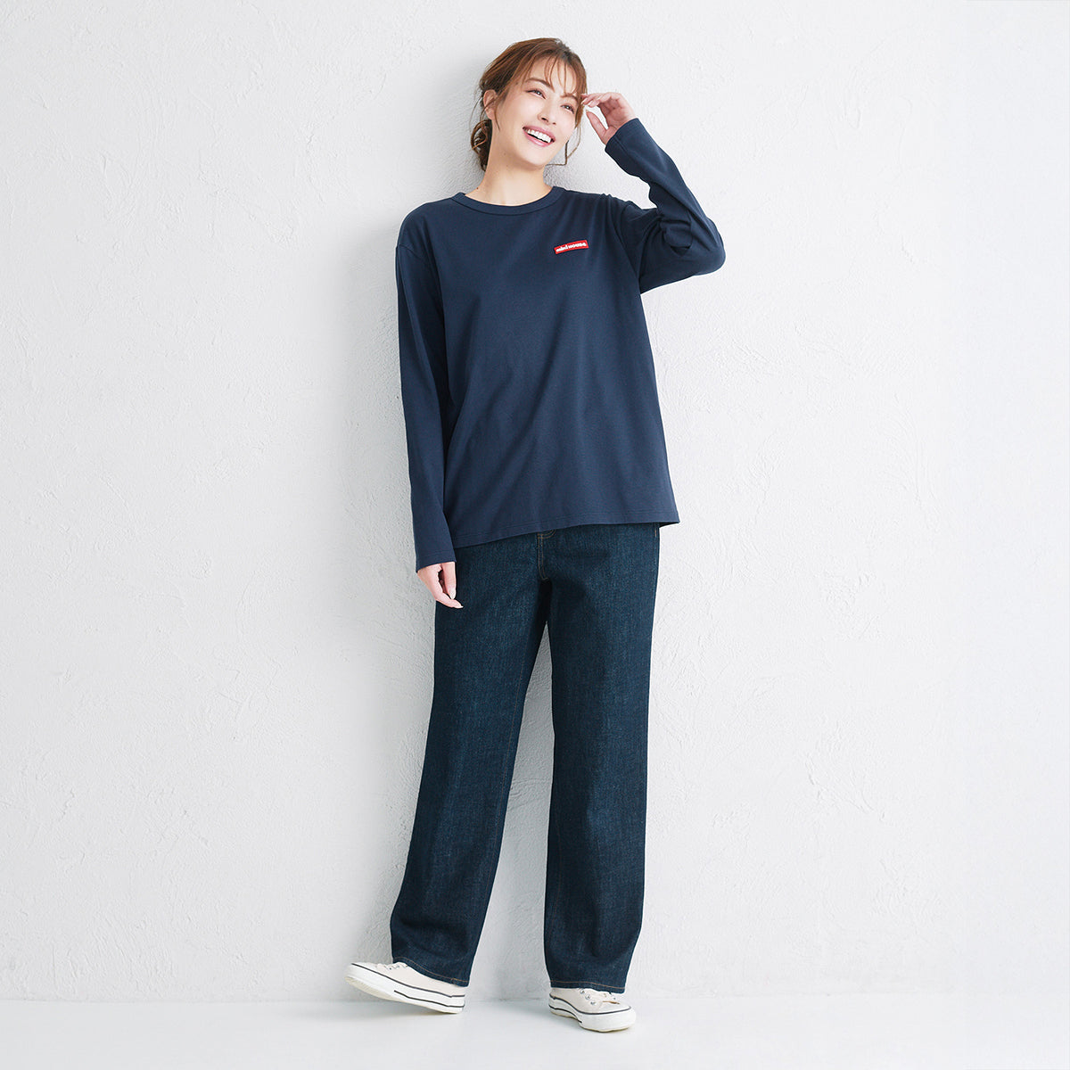 【WEB限定】ワッペンロゴ長袖Ｔシャツ（大人用）【WebLimited】