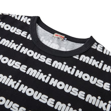 miki HOUSE Mサイズ 大人用Tシャツ 新品タグ付き② WEB限定】総柄ロゴ半袖Tシャツ（大人用）【WebLimited】 – ミキハウス