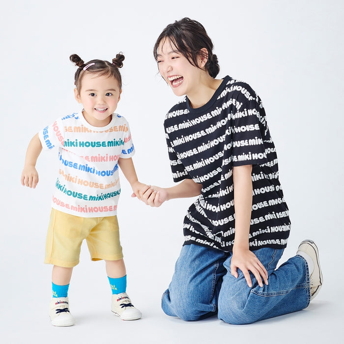 【WEB限定】総柄ロゴ半袖Ｔシャツ（大人用）【WebLimited】