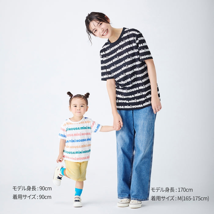 【WEB限定】総柄ロゴ半袖Ｔシャツ（大人用）【WebLimited】