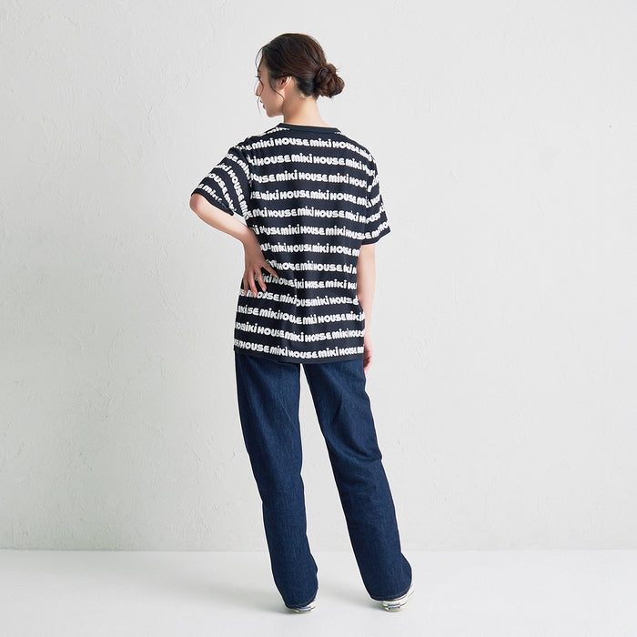 【WEB限定】総柄ロゴ半袖Ｔシャツ（大人用）【WebLimited】