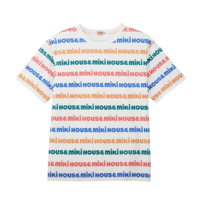 【WEB限定】総柄ロゴ半袖Ｔシャツ（大人用）【WebLimited】