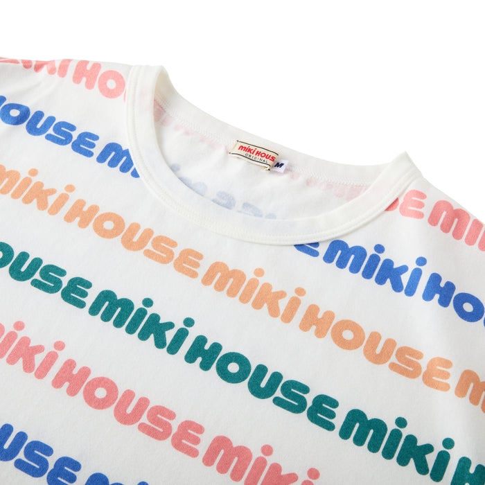 【WEB限定】総柄ロゴ半袖Ｔシャツ（大人用）【WebLimited】