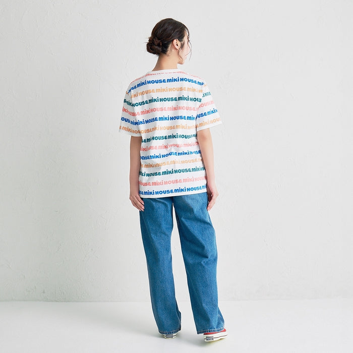 【WEB限定】総柄ロゴ半袖Ｔシャツ（大人用）【WebLimited】