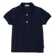 Short sleeve polo shirt Kanoko material