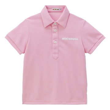 short sleeve polo shirt pink 商品画像