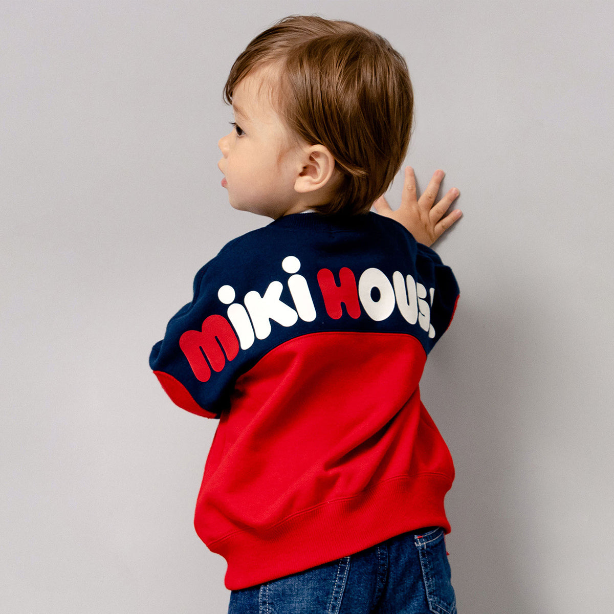 Back logo sweatshirt