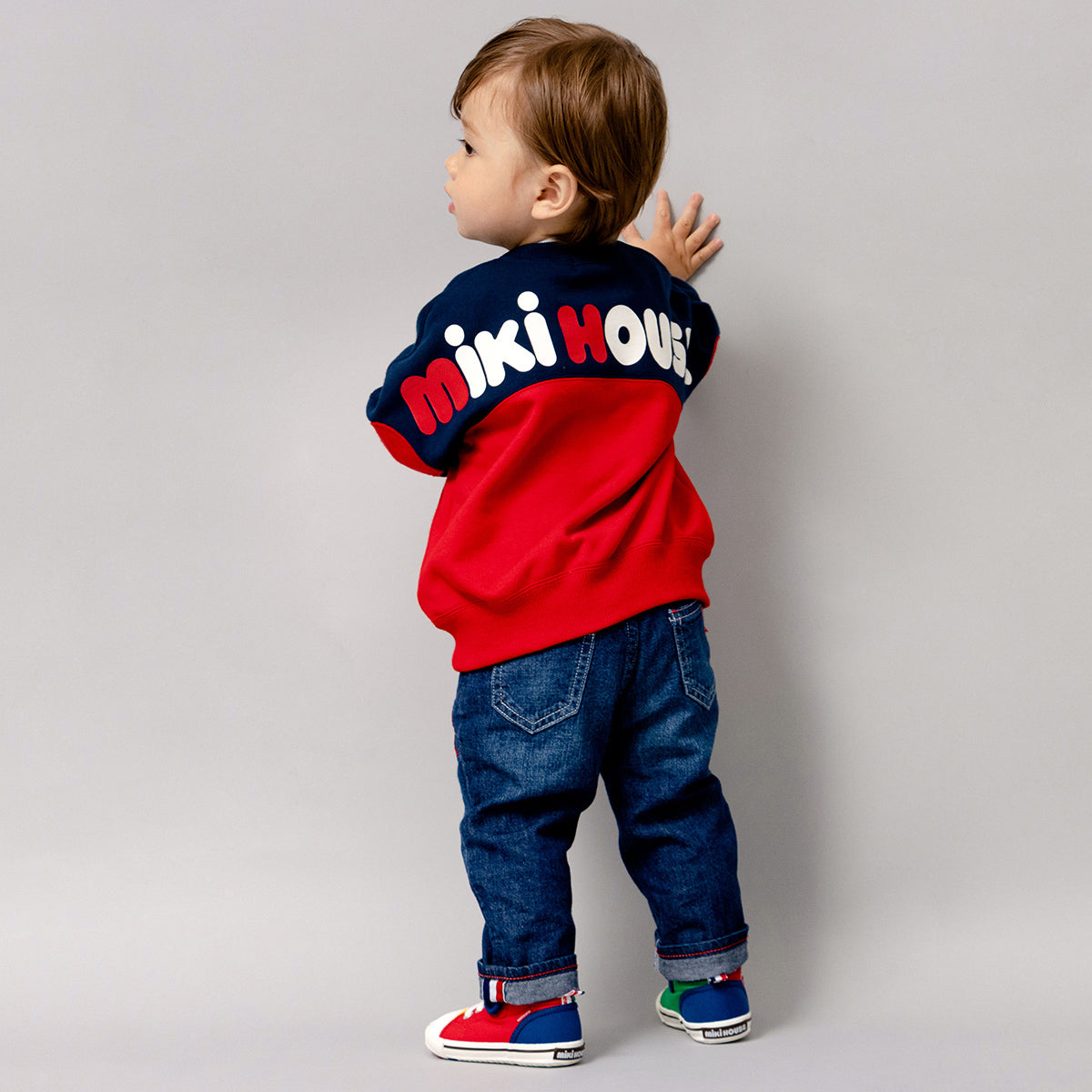 Back logo sweatshirt