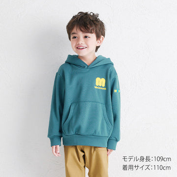 【WEB限定】裏起毛ダンボールニットフーディー【WebLimited】 ブルー 商品画像
