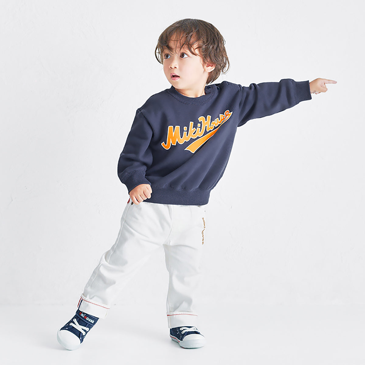 【WEB限定】カレッジロゴトレーナー（子ども用）