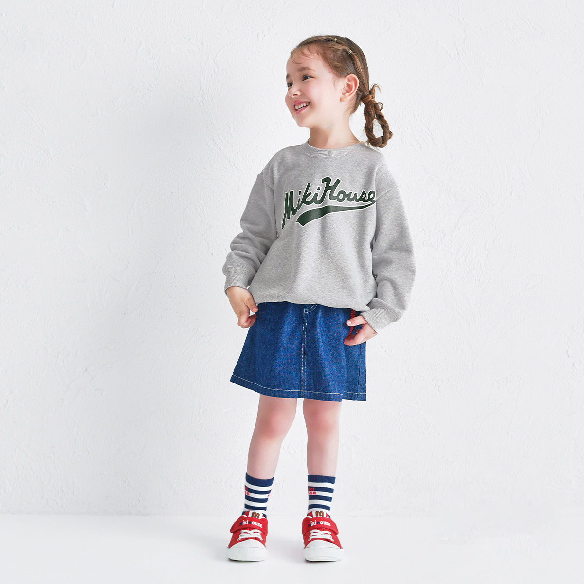 【特別価格】カレッジロゴトレーナー（子ども用）【配送希望日・キャンセル・返品不可】