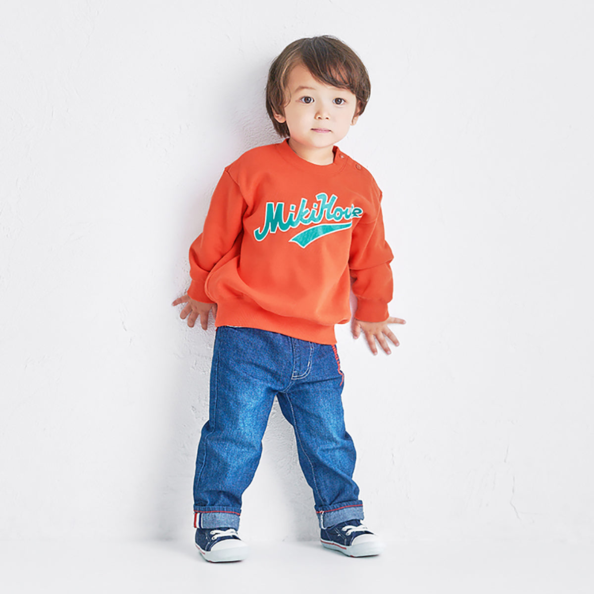 【特別価格】カレッジロゴトレーナー（子ども用）【配送希望日・キャンセル・返品不可】