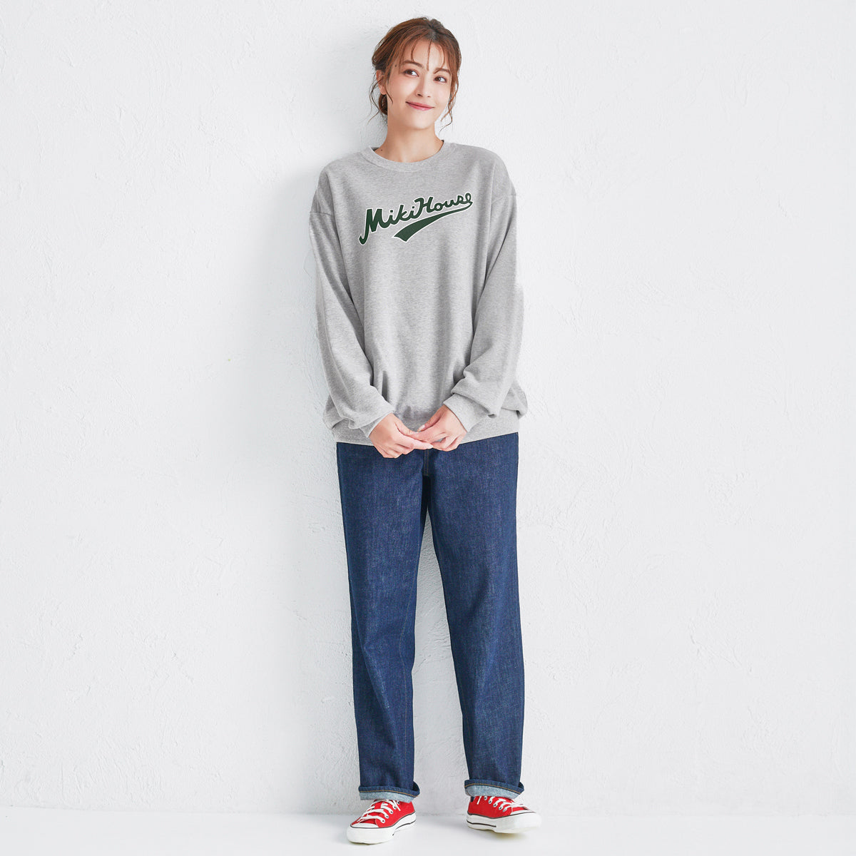 【WEB限定】カレッジロゴトレーナー（大人用）