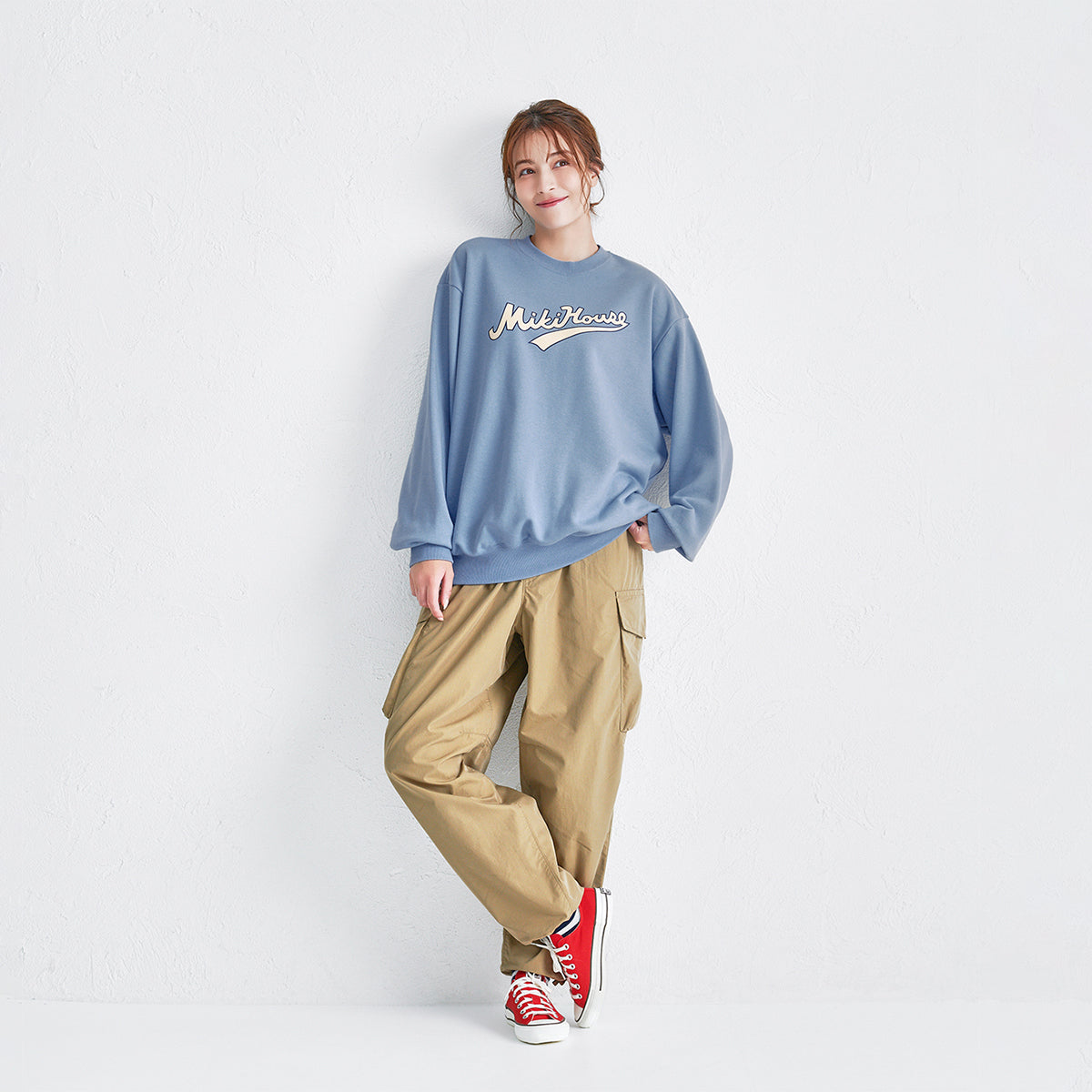 【WEB限定】カレッジロゴトレーナー（大人用）