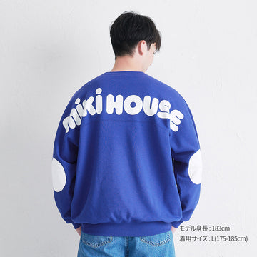 【WEB限定】バックロゴトレーナー（大人用）【WebLimited】 青 商品画像